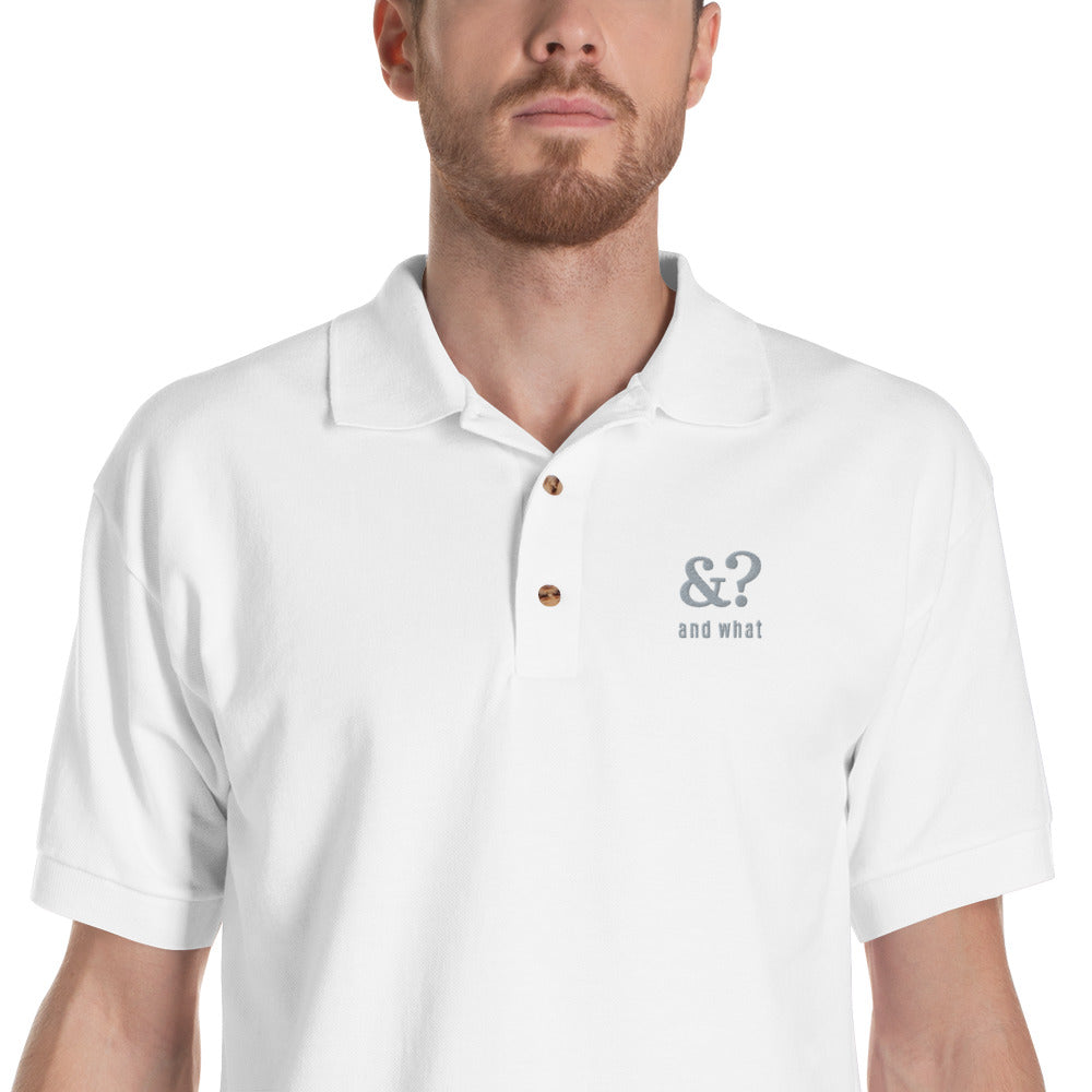 Embroidered Polo Shirt - We Made It LLC 