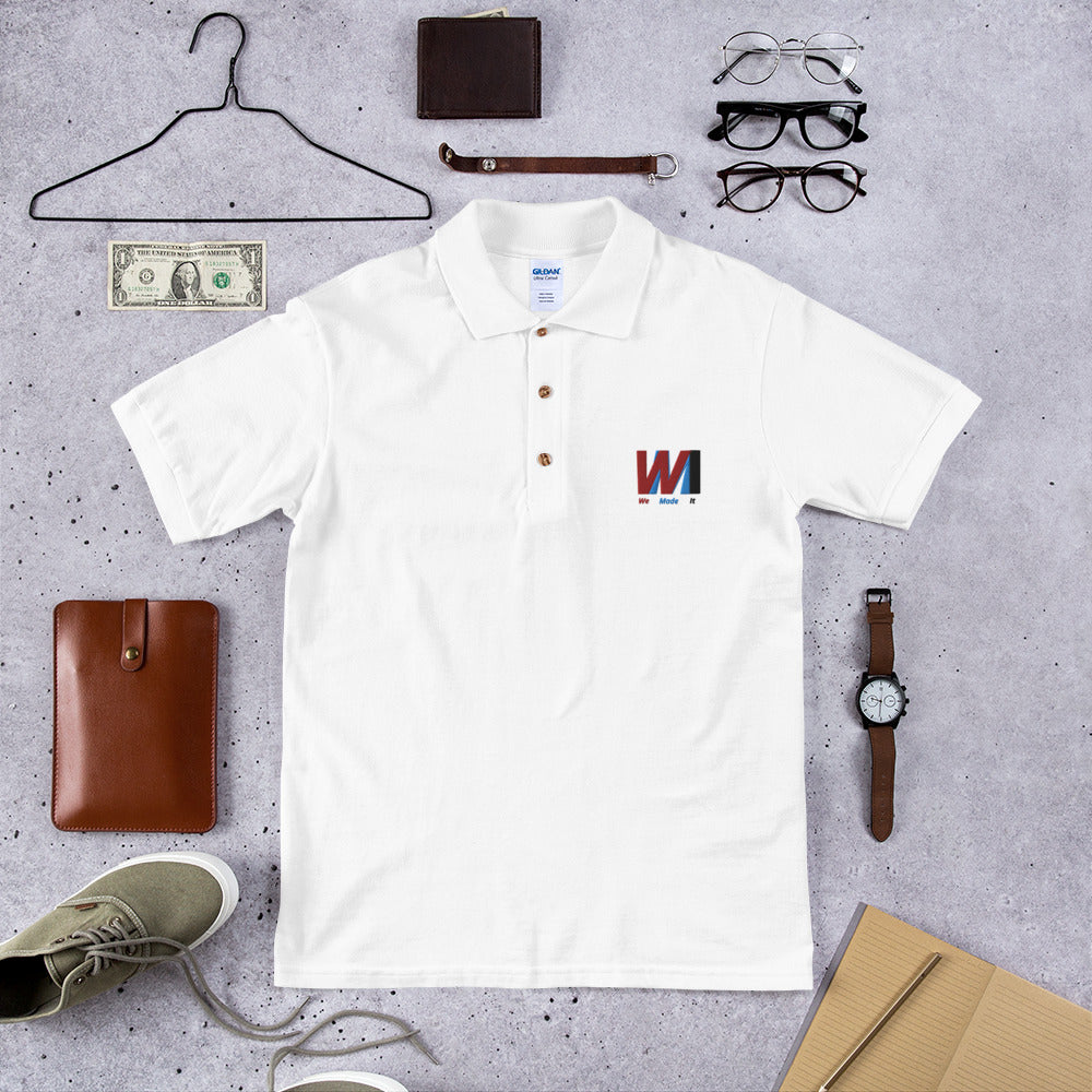 Embroidered Polo Shirt - We Made It LLC 