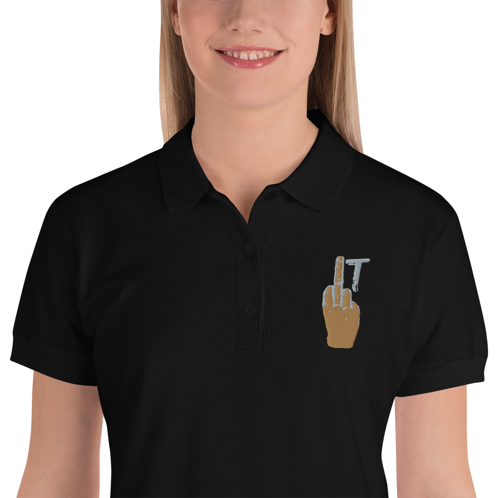 Embroidered Women's Polo Shirt - We Made It LLC 