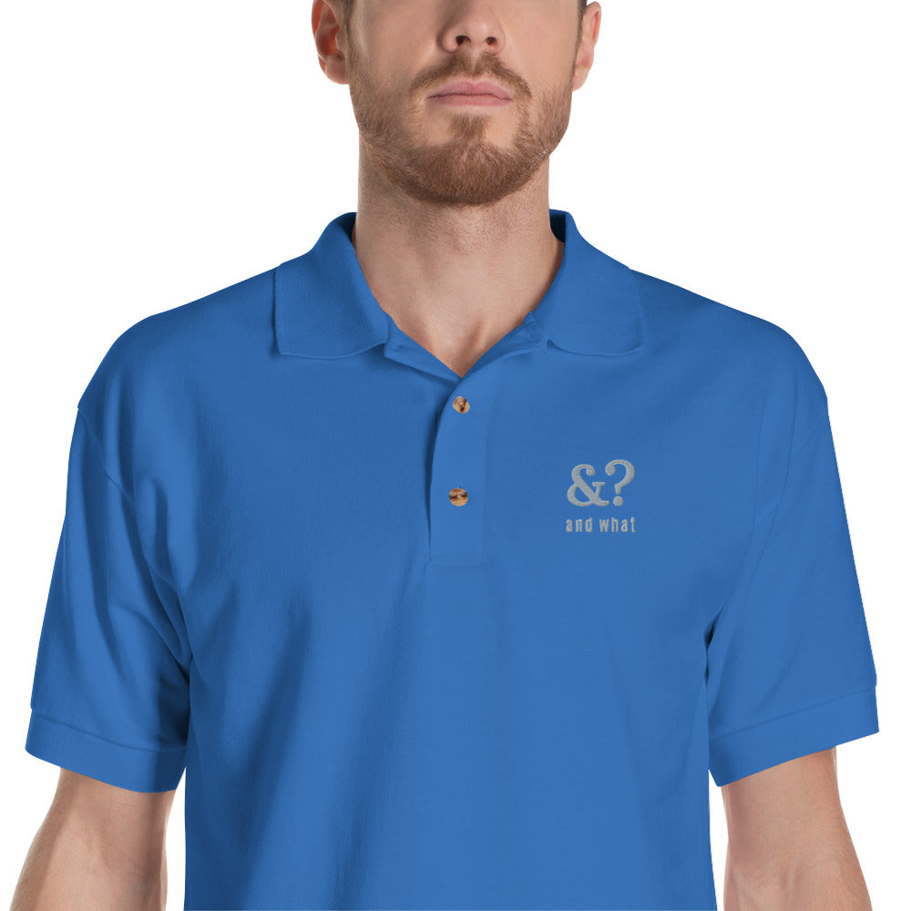 Embroidered Polo Shirt - We Made It LLC 