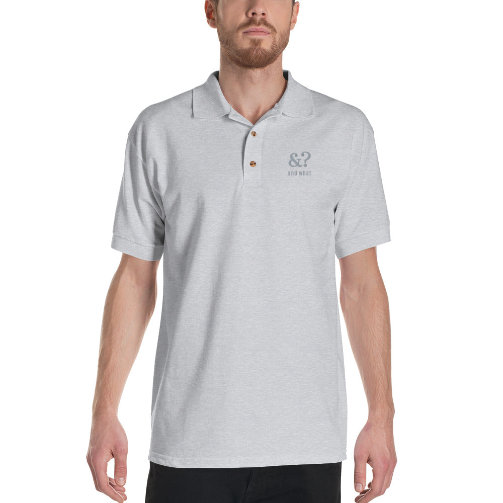 Embroidered Polo Shirt - We Made It LLC 