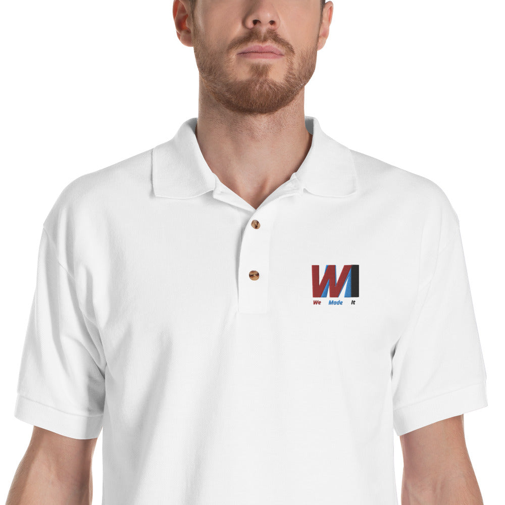 Embroidered Polo Shirt - We Made It LLC 
