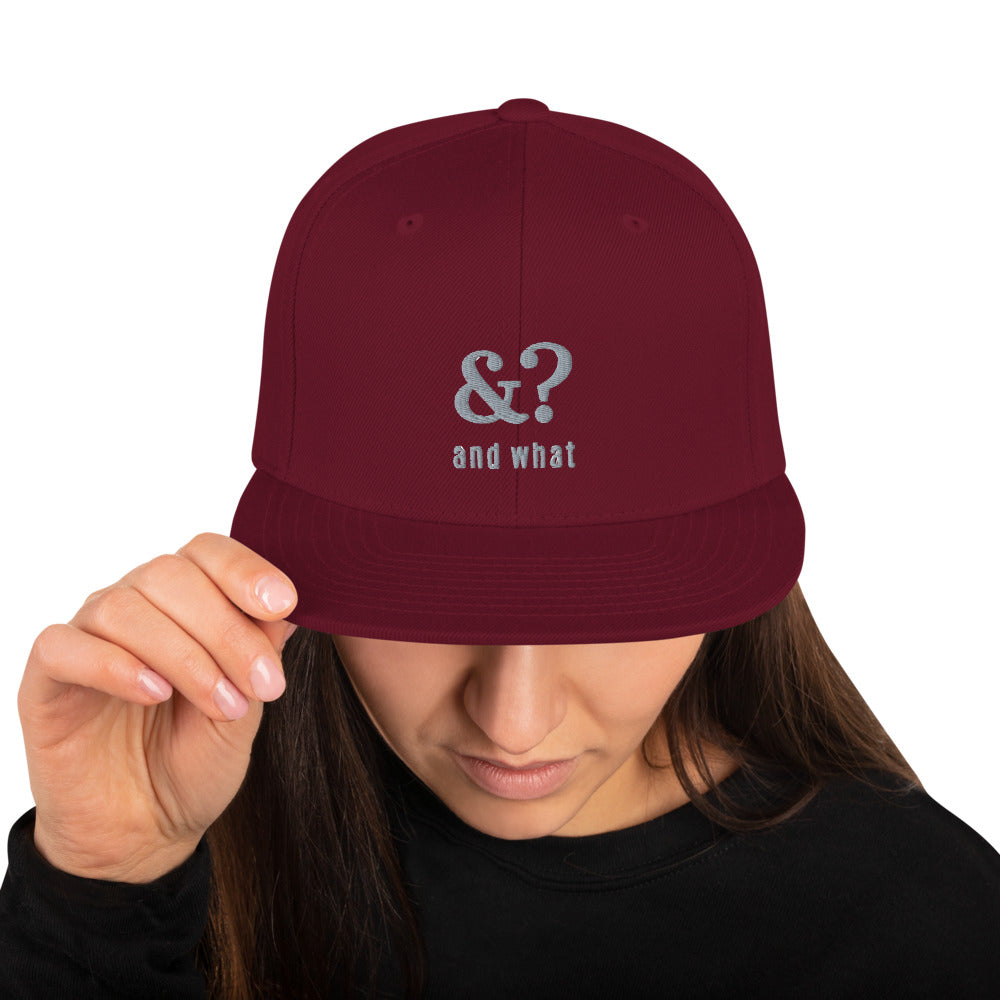 Snapback Hat - We Made It LLC 