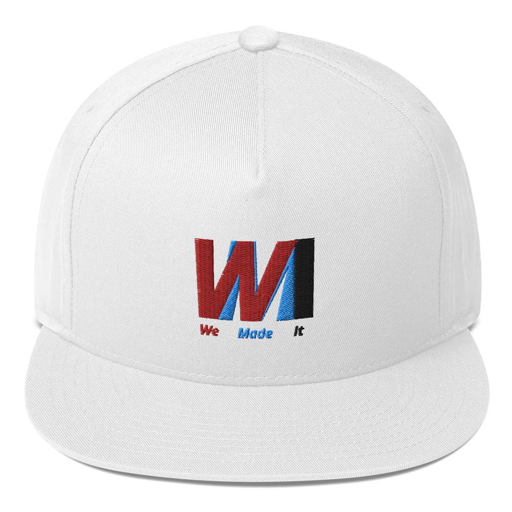 Flat Bill Cap - We Made It LLC 