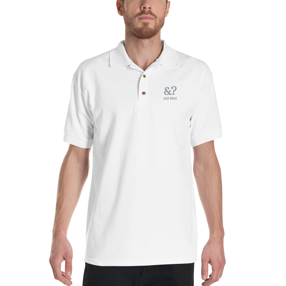 Embroidered Polo Shirt - We Made It LLC 