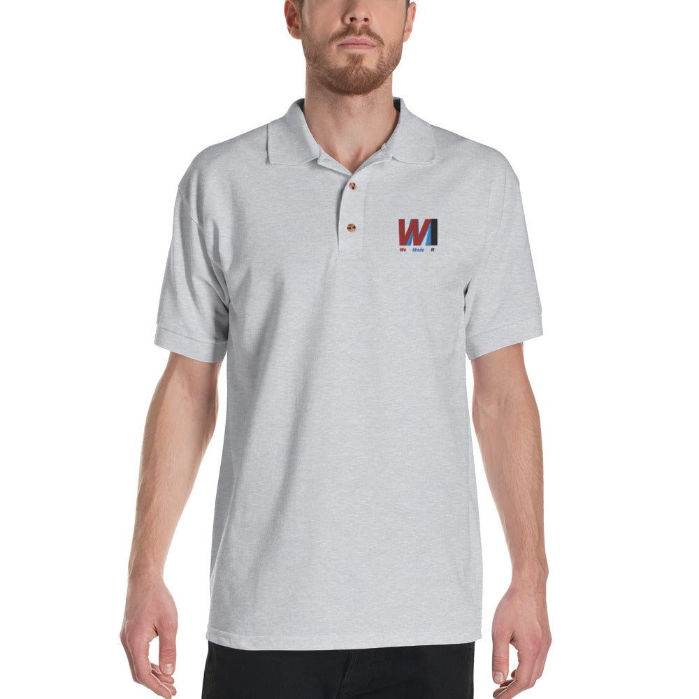 Embroidered Polo Shirt - We Made It LLC 