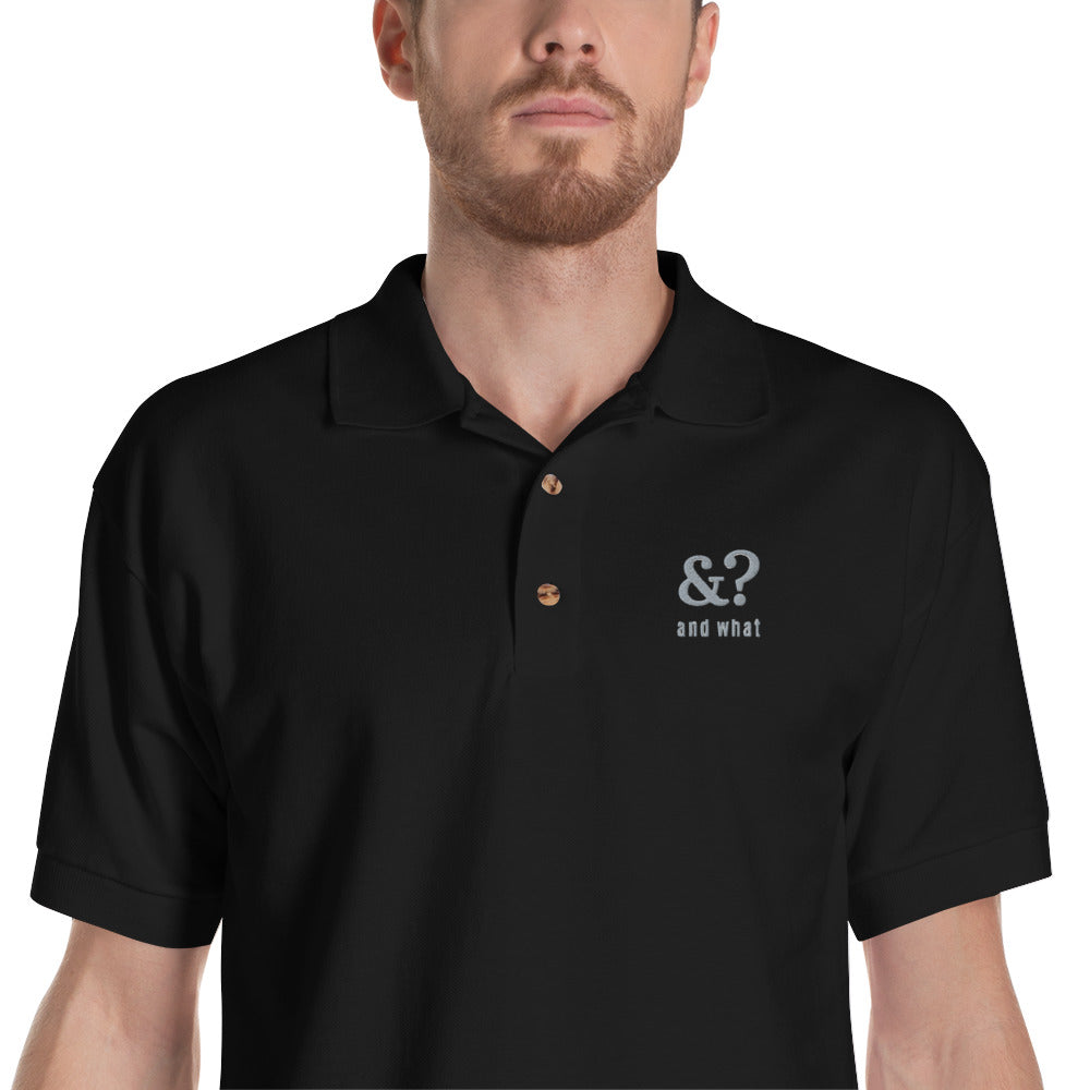 Embroidered Polo Shirt - We Made It LLC 
