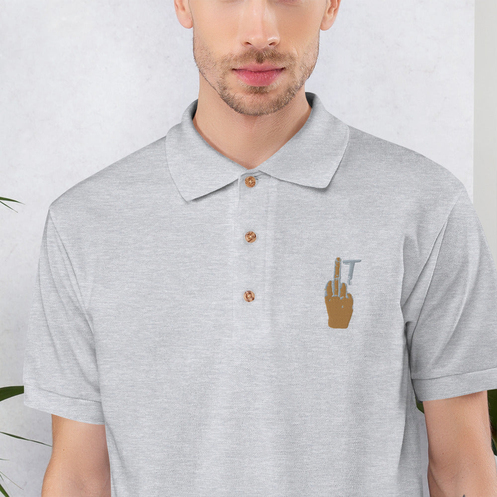 Embroidered Polo Shirt - We Made It LLC 
