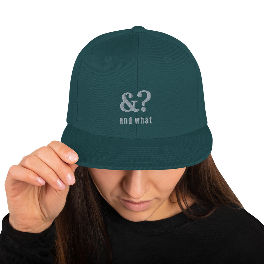 Snapback Hat - We Made It LLC 
