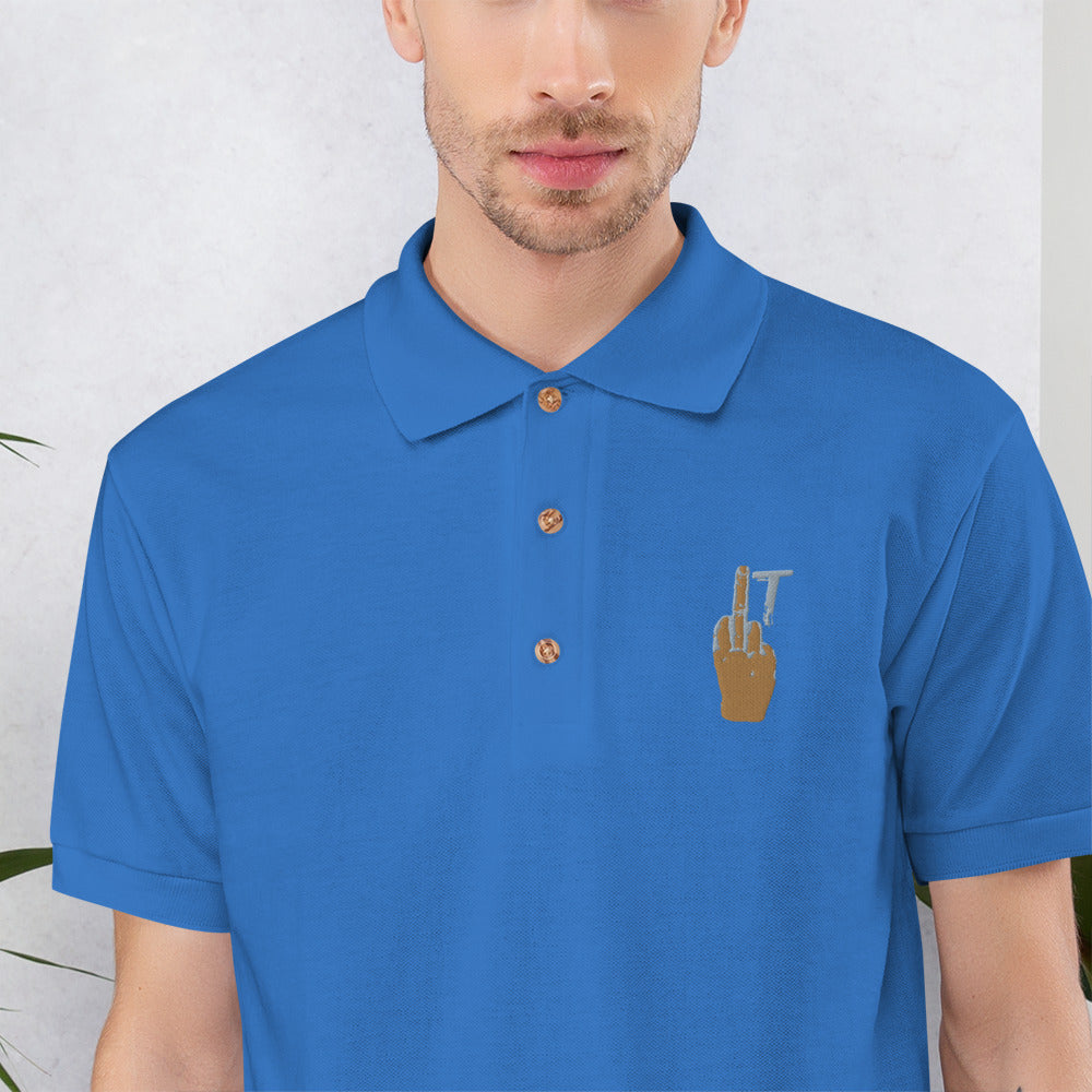 Embroidered Polo Shirt - We Made It LLC 