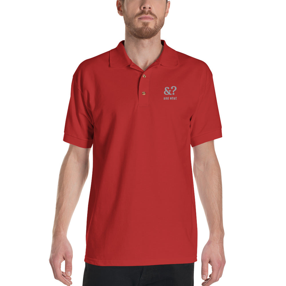 Embroidered Polo Shirt - We Made It LLC 