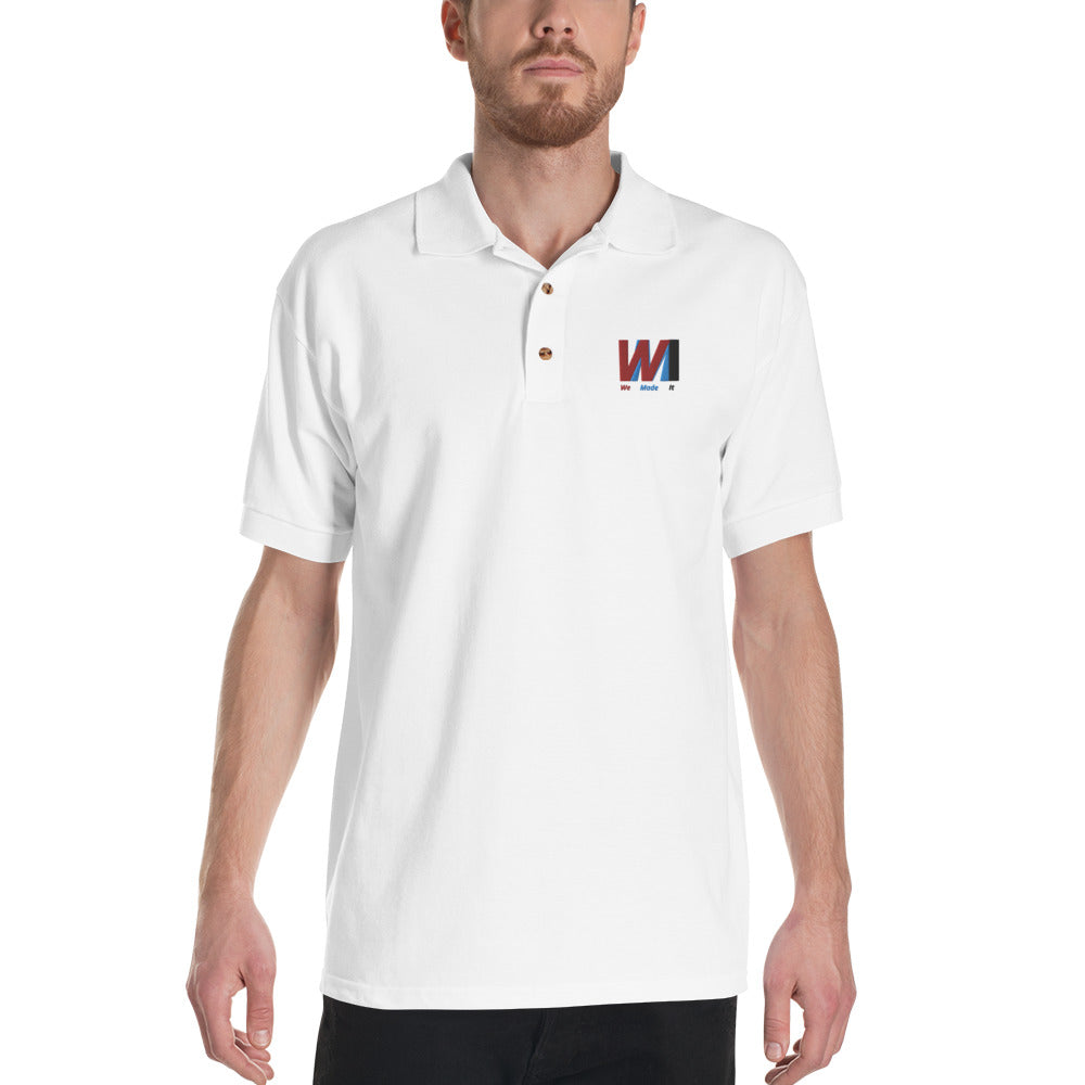 Embroidered Polo Shirt - We Made It LLC 