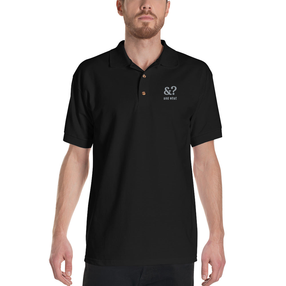 Embroidered Polo Shirt - We Made It LLC 