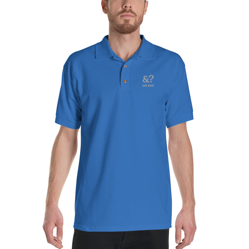 Embroidered Polo Shirt - We Made It LLC 
