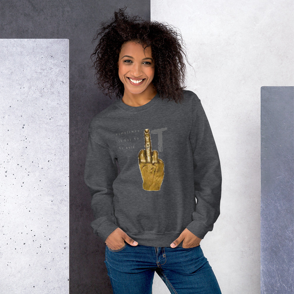Unisex Sweatshirt - We Made It LLC 
