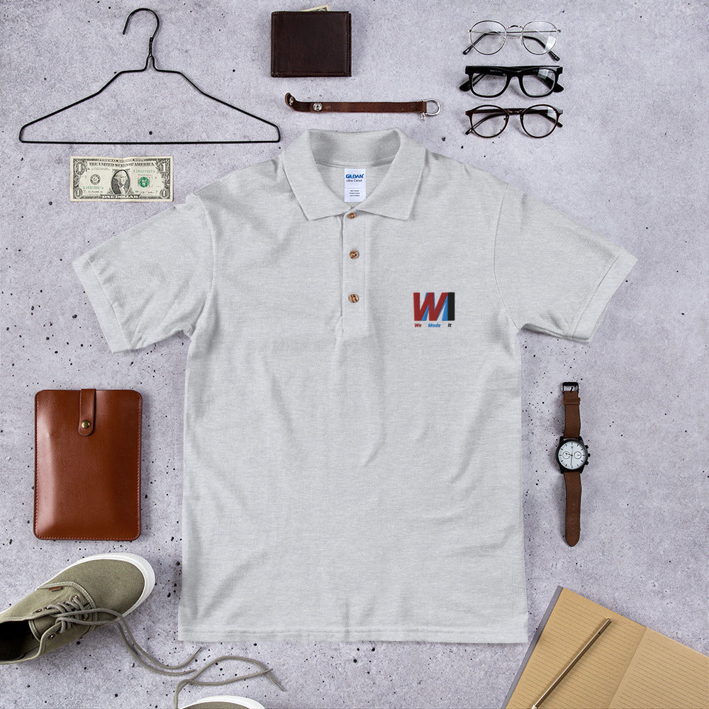 Embroidered Polo Shirt - We Made It LLC 
