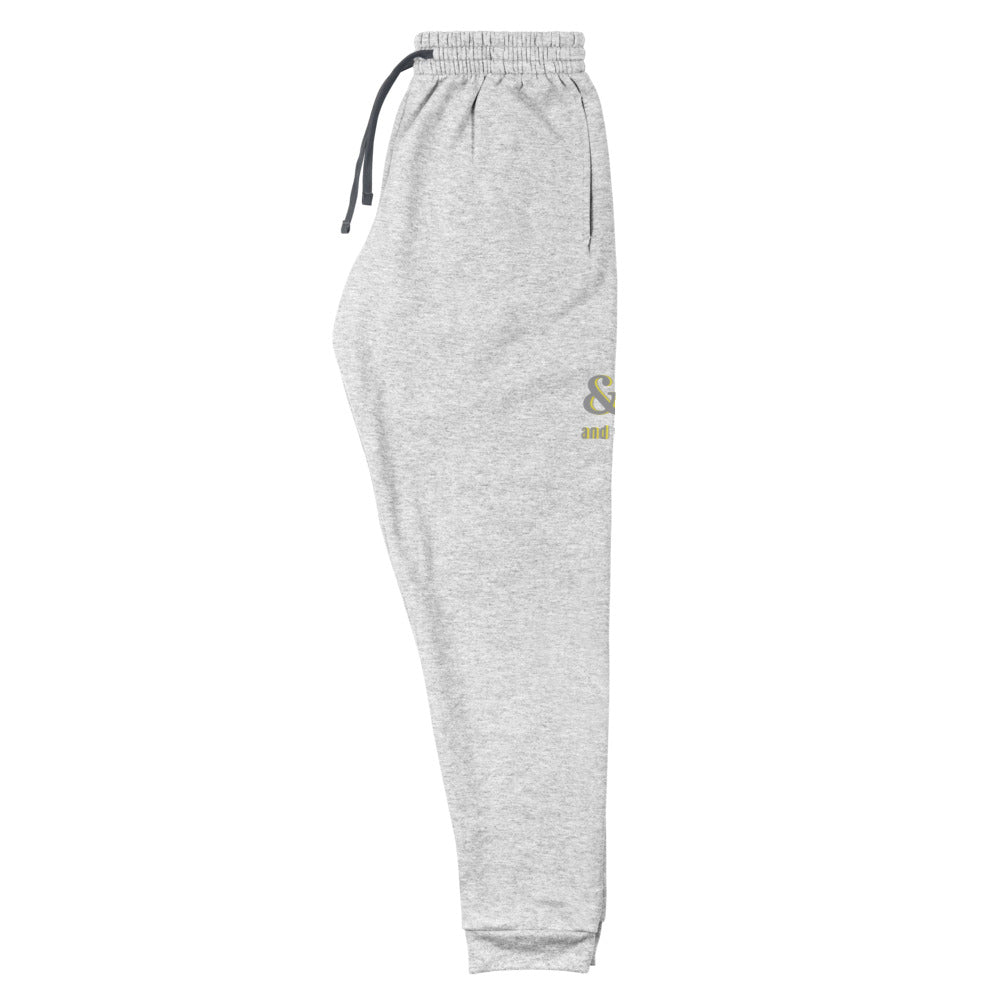 And What Unisex Joggers - We Made It LLC 